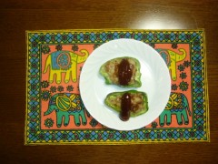 ピーマンの肉詰め