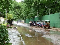 雨が降ると・・・