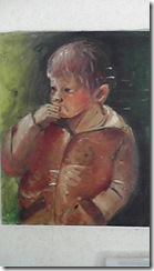 高校の時に描いた油絵