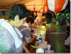 「そうめんいかがですかー」