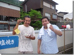 キャンドルナイトと、会場準備をしてくださいました