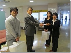 山田女性会寄付